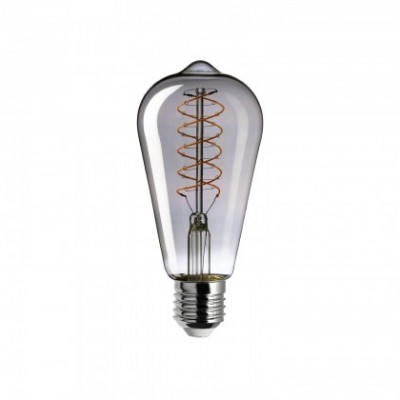 Lampadina LED Smoky Edison ST64 4,8W 250Lm E27 1800K Dimmerabile - D02